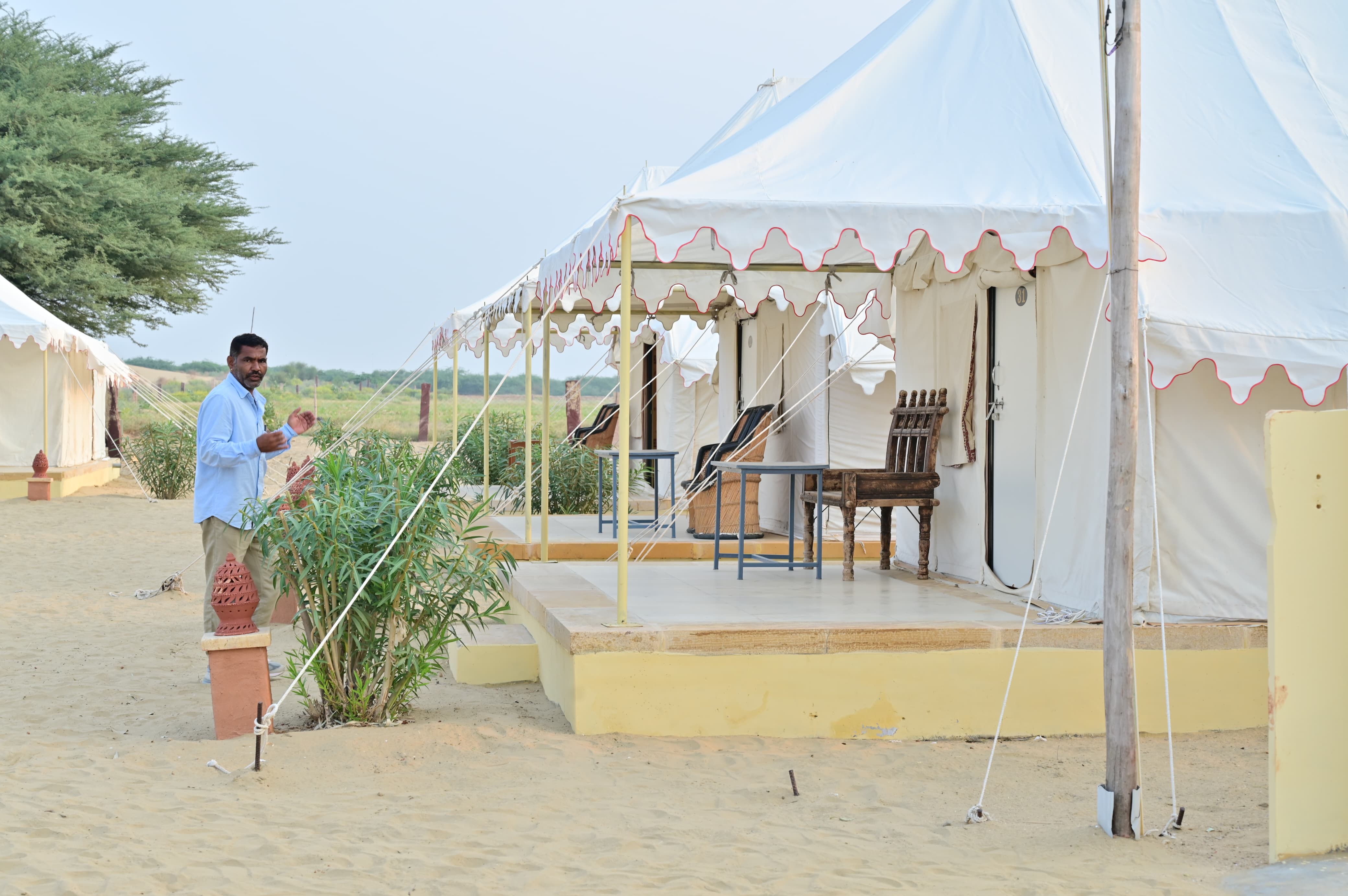 luxury desert camp jaisalmer